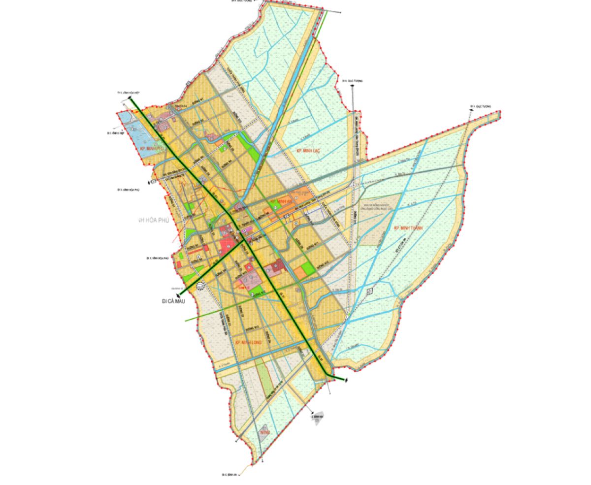 Quy Hoạch Chung Thị Trấn Minh Lương, Huyện Châu Thành, Tỉnh Kiên Giang Đến Năm 2030